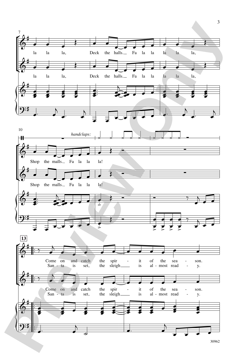 The Spirit of the Season: 2-Part Choral Octavo