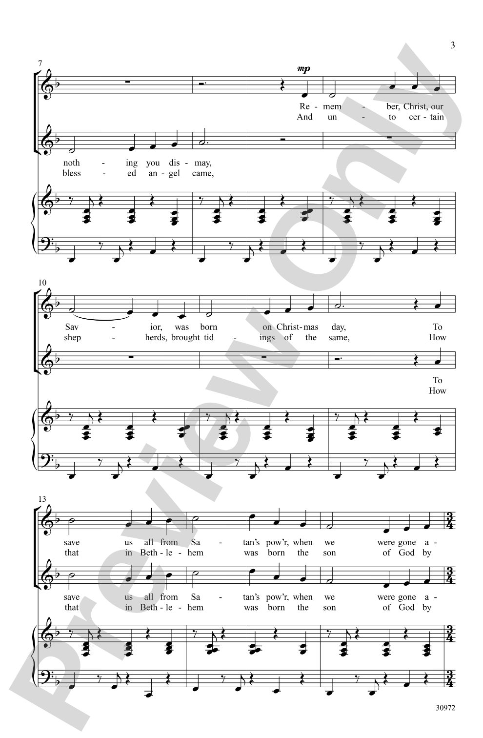 God Rest You Merry, Gentlemen: 2-Part Choral Octavo