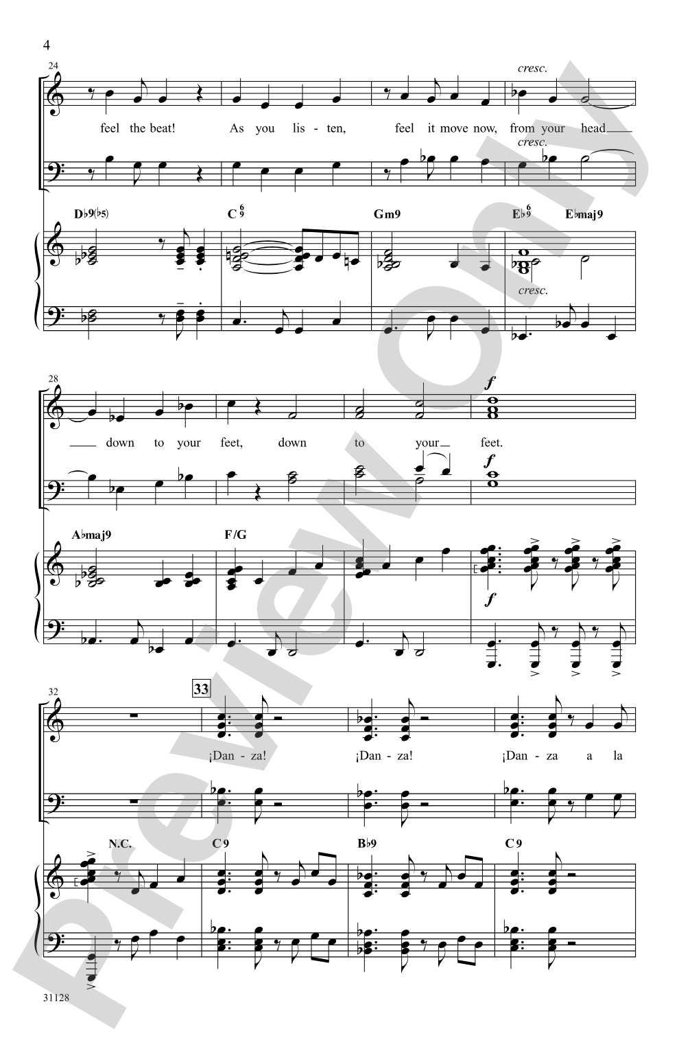 ¡Danza!: SATB Choral Octavo