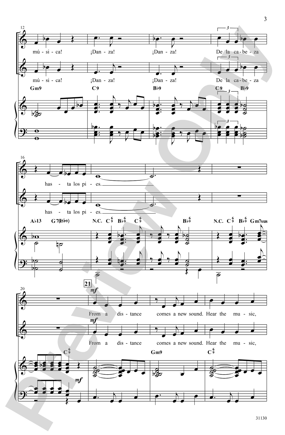 ¡Danza!: 2-Part Choral Octavo