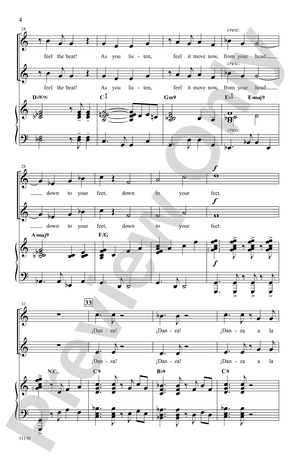 ¡Danza!: 2-Part Choral Octavo