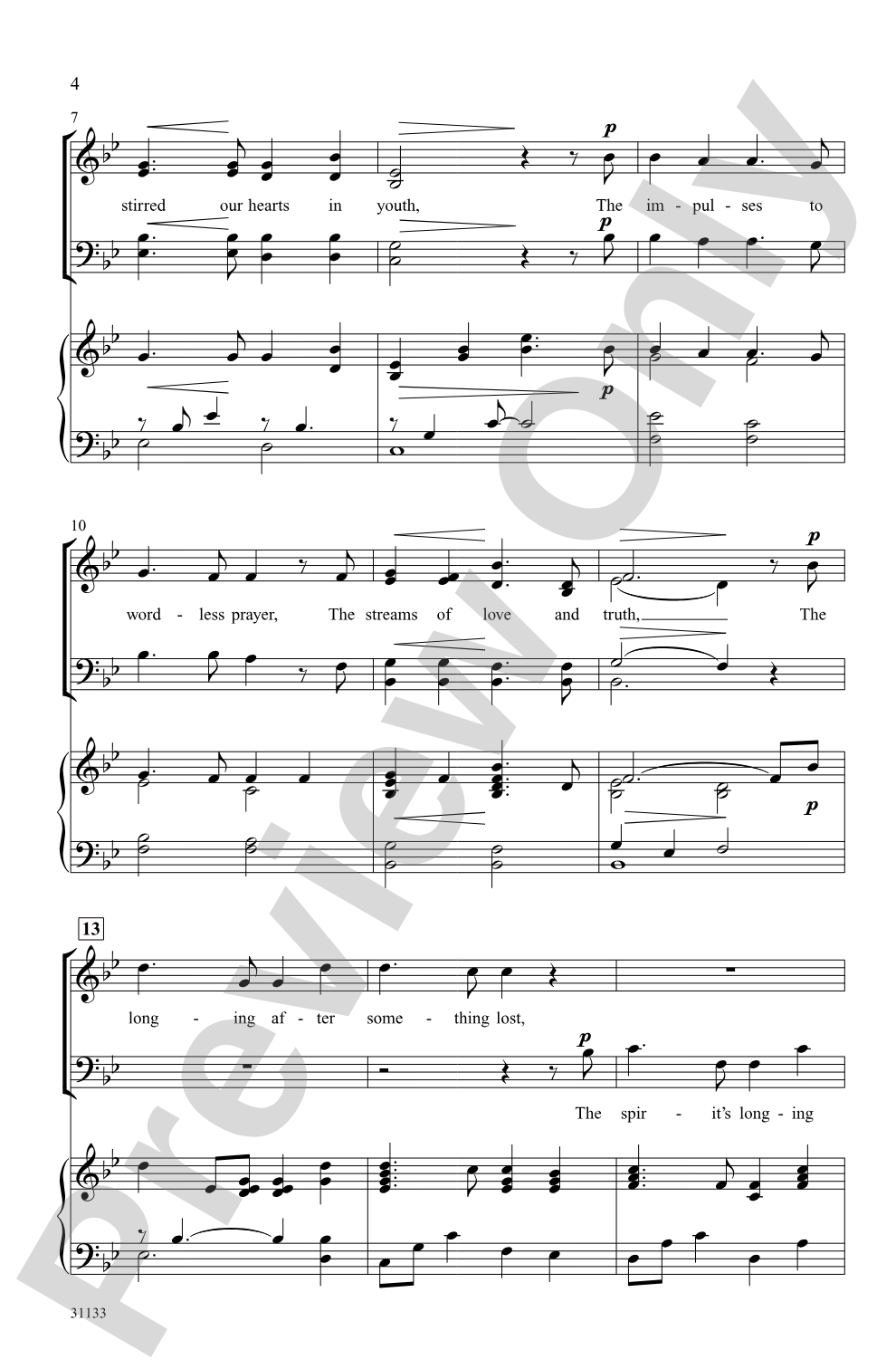 Things That Never Die: SATB Choral Octavo