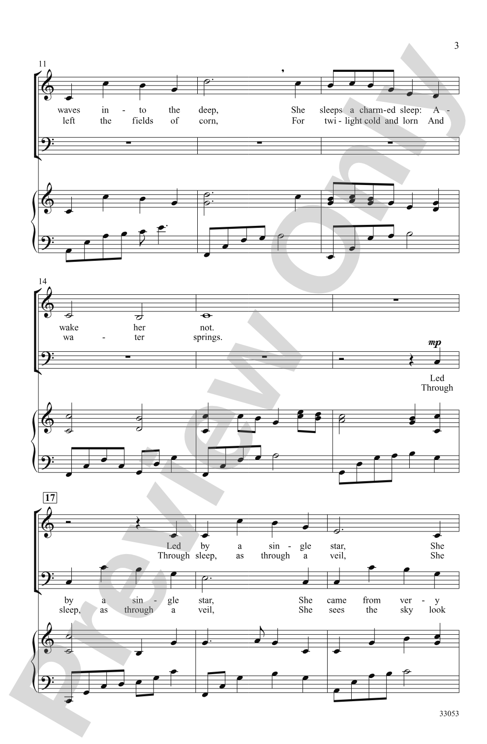 Rest: SATB Choral Octavo