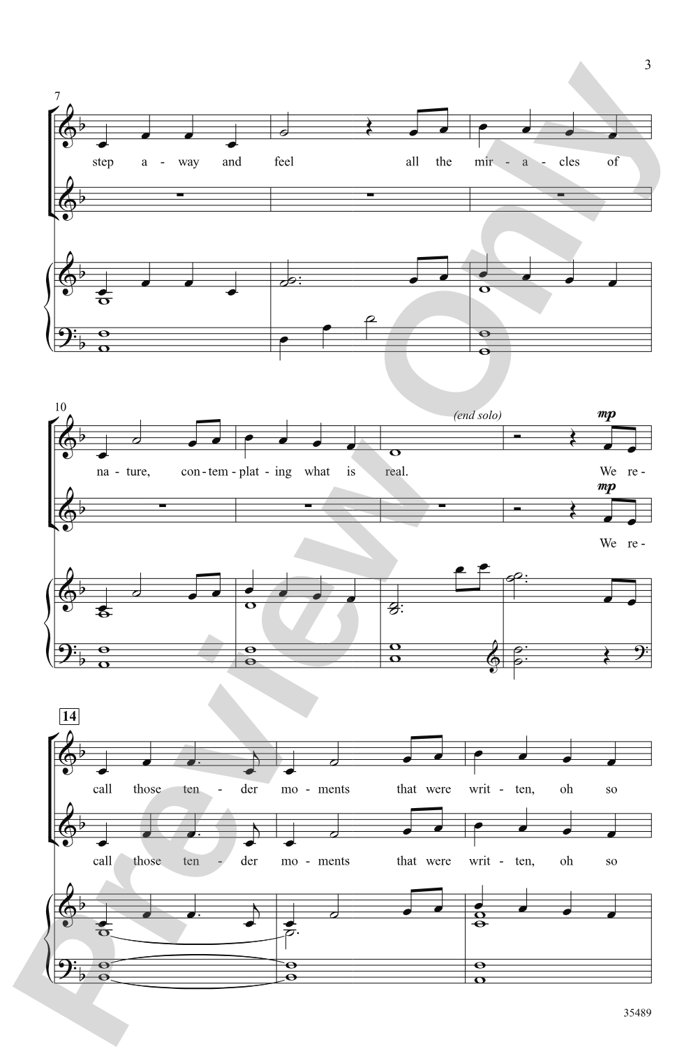 Winter's Frost: 2-Part / SSA Choral Octavo