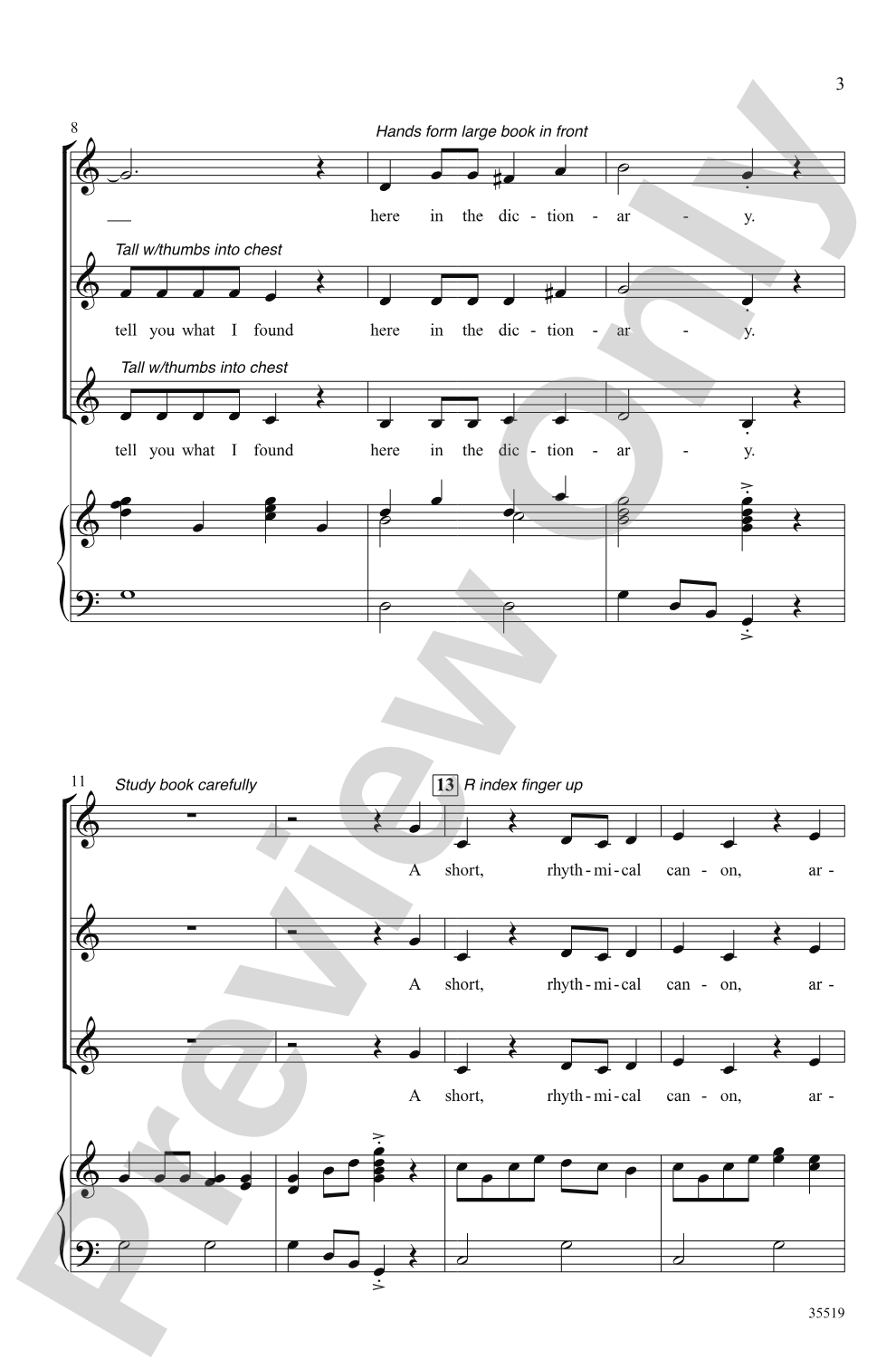 Singing A-Round: 3-Part, any combination Choral Octavo
