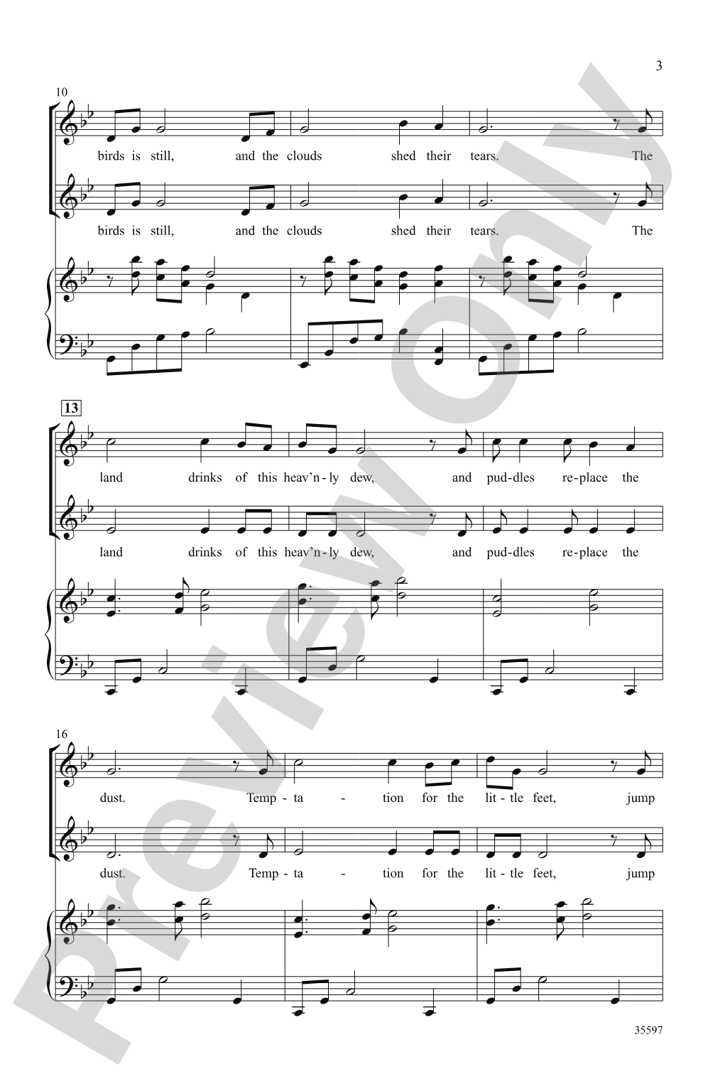 Father Sky: 2-Part Choral Octavo