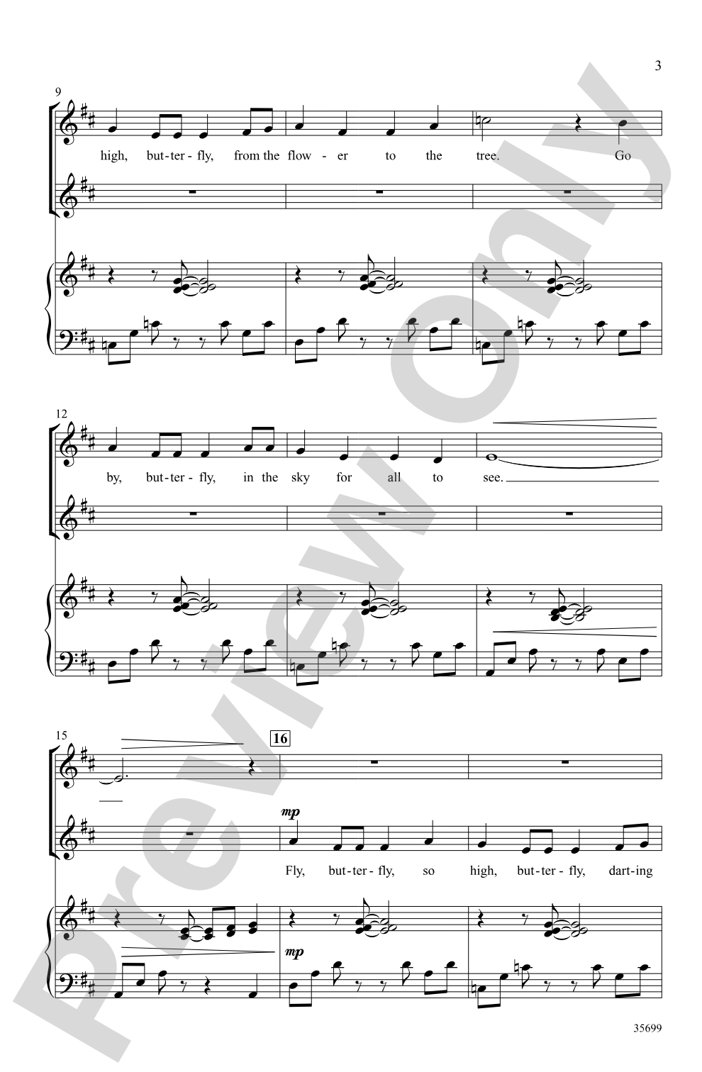 Songs of Flight: 2-Part Choral Octavo