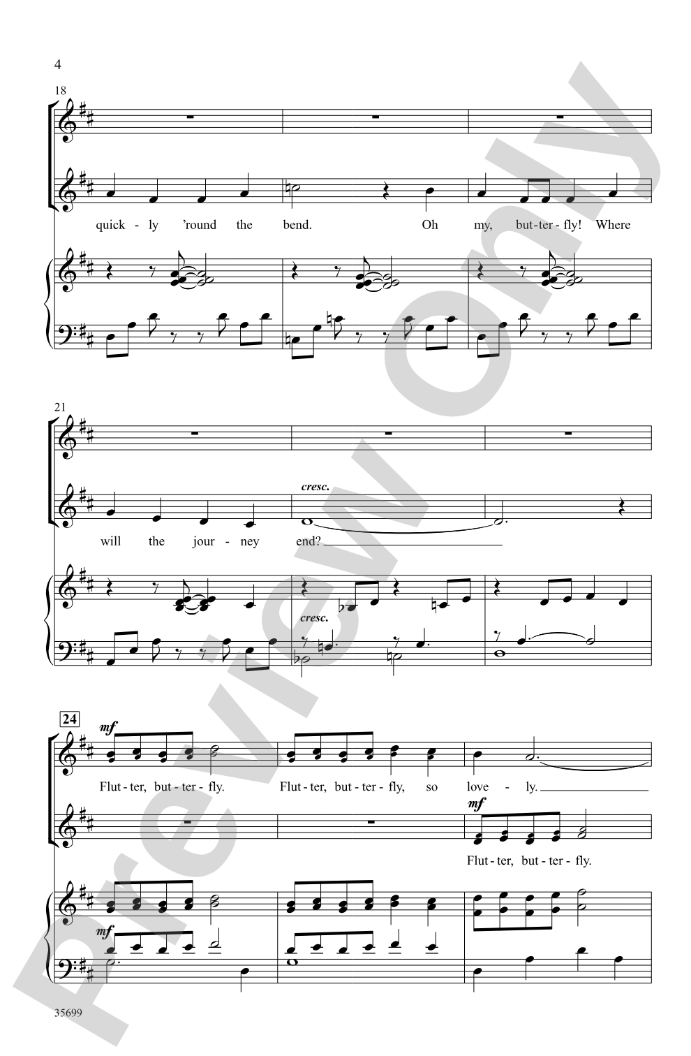 Songs of Flight: 2-Part Choral Octavo