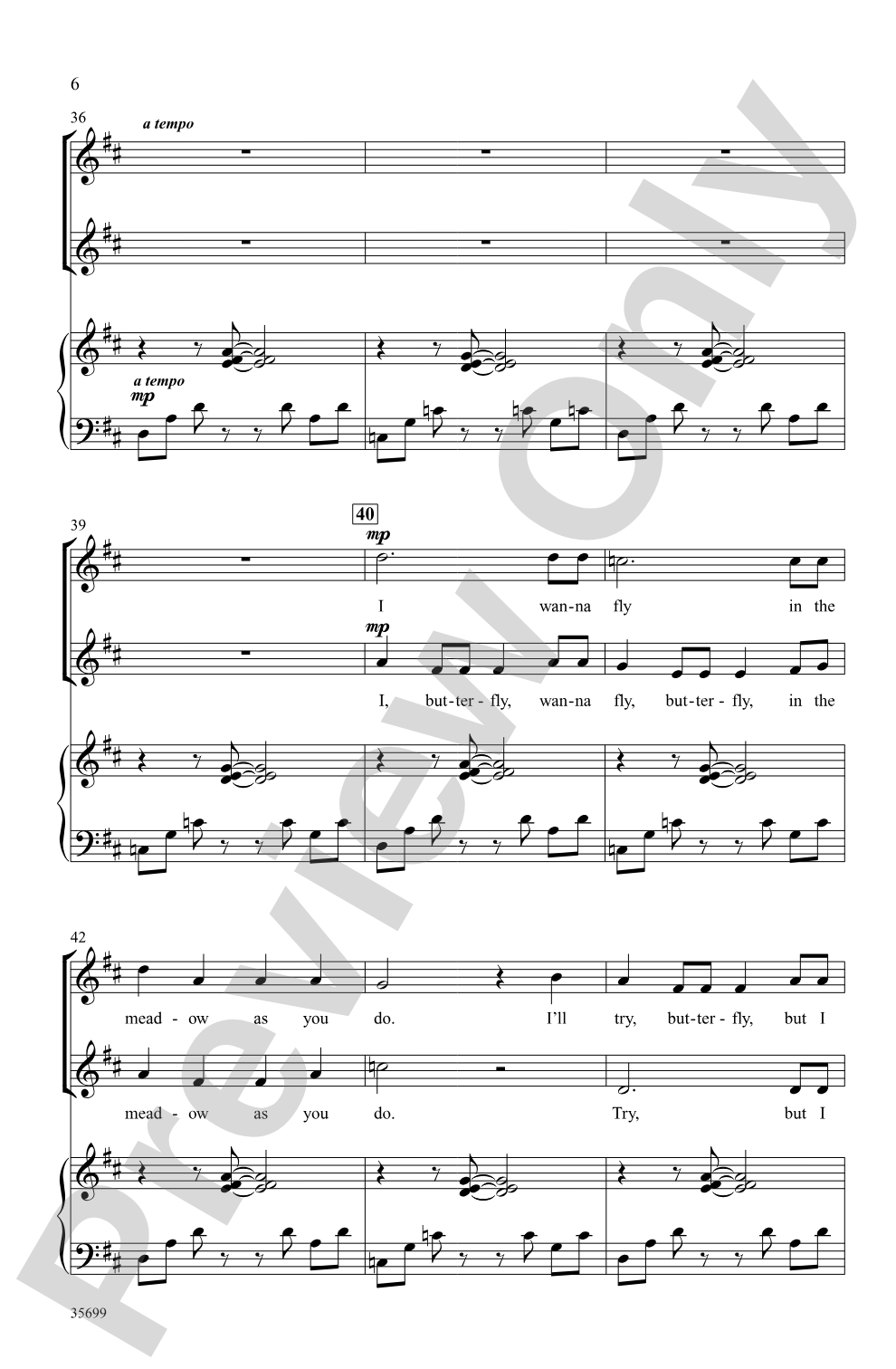 Songs of Flight: 2-Part Choral Octavo