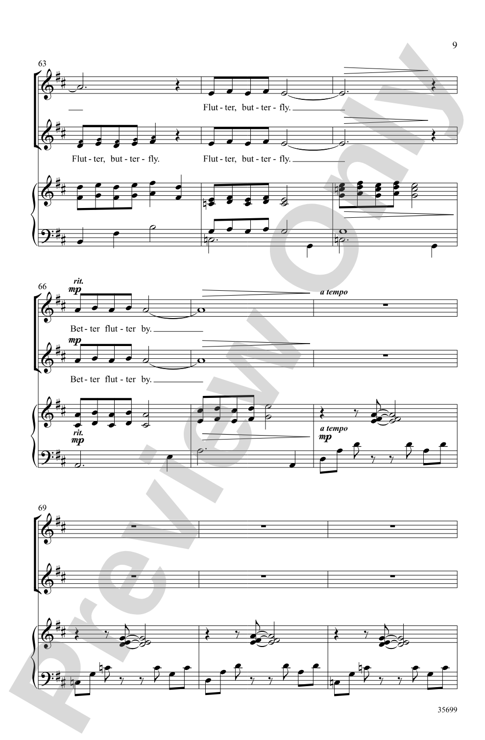 Songs of Flight: 2-Part Choral Octavo