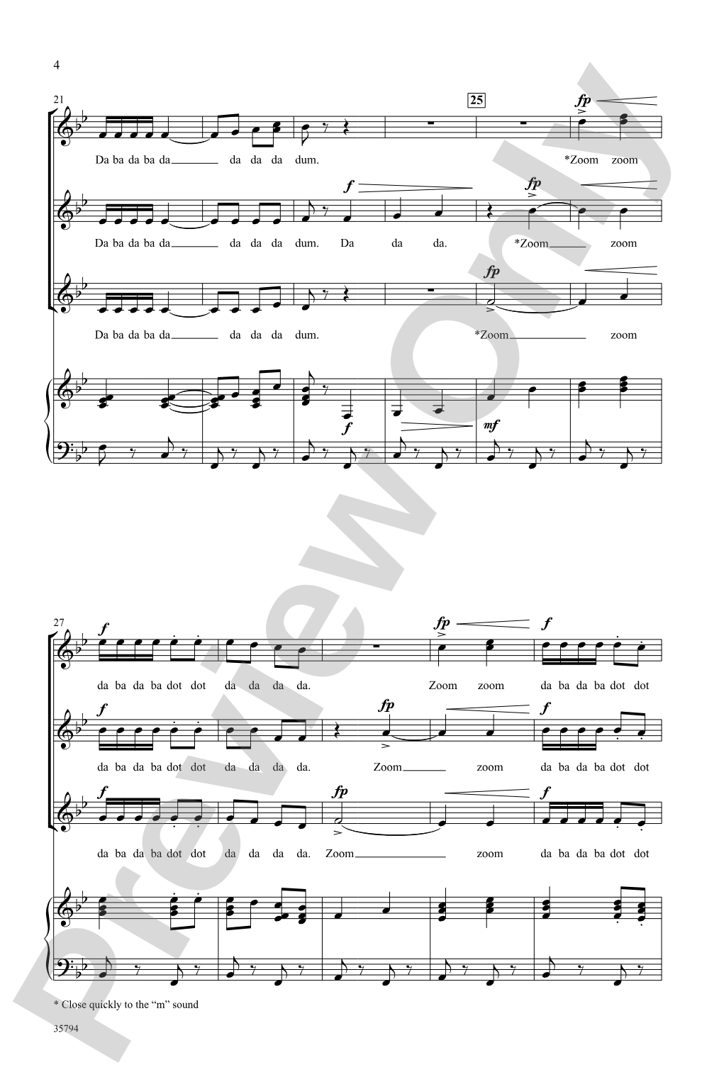Bugler's Holiday: SSA Choral Octavo