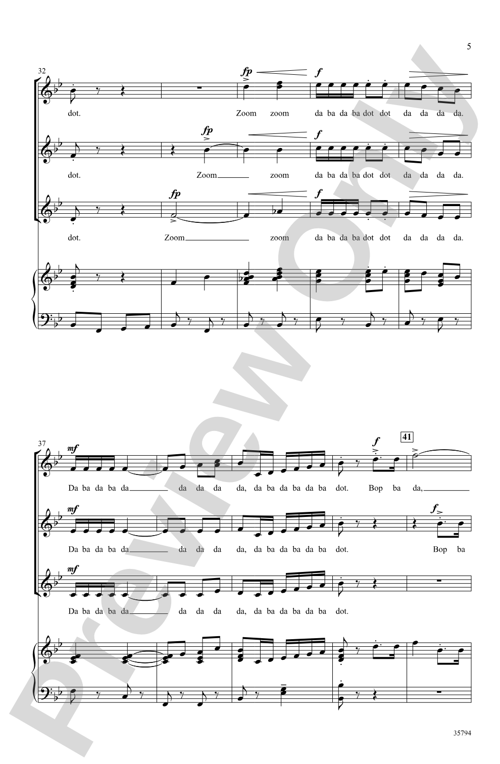 Bugler's Holiday: SSA Choral Octavo