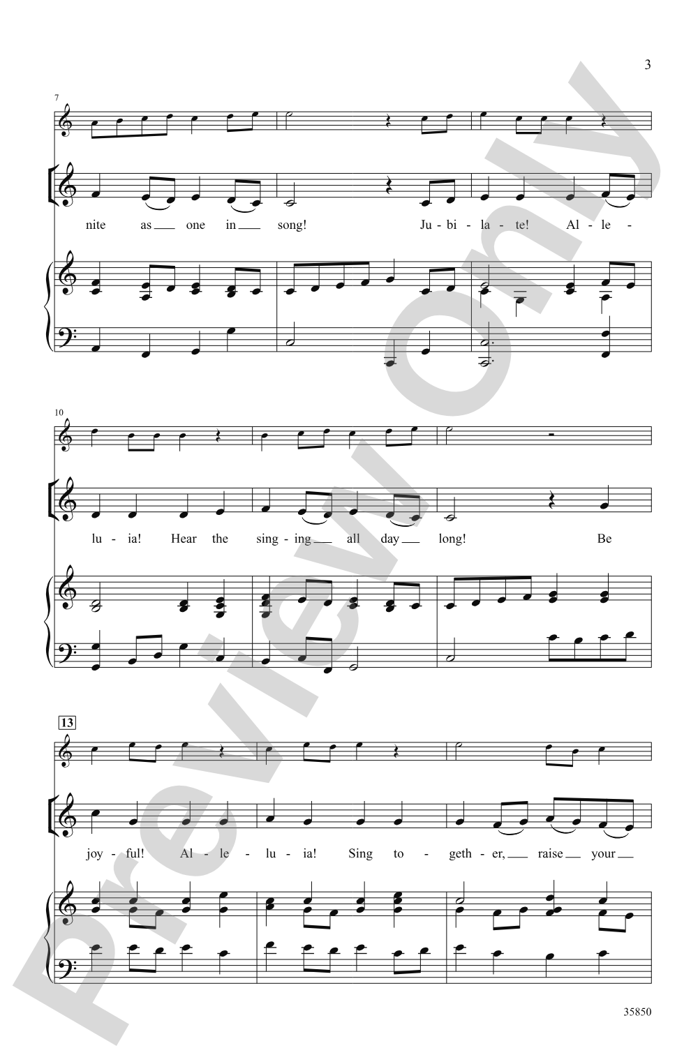 Jubilate! Alleluia!: 2-Part Choral Octavo