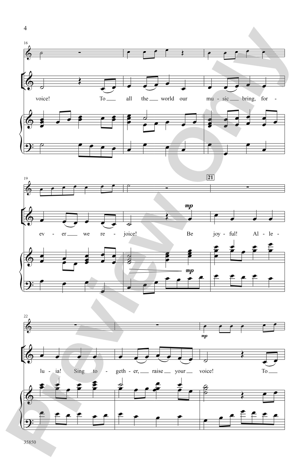 Jubilate! Alleluia!: 2-Part Choral Octavo