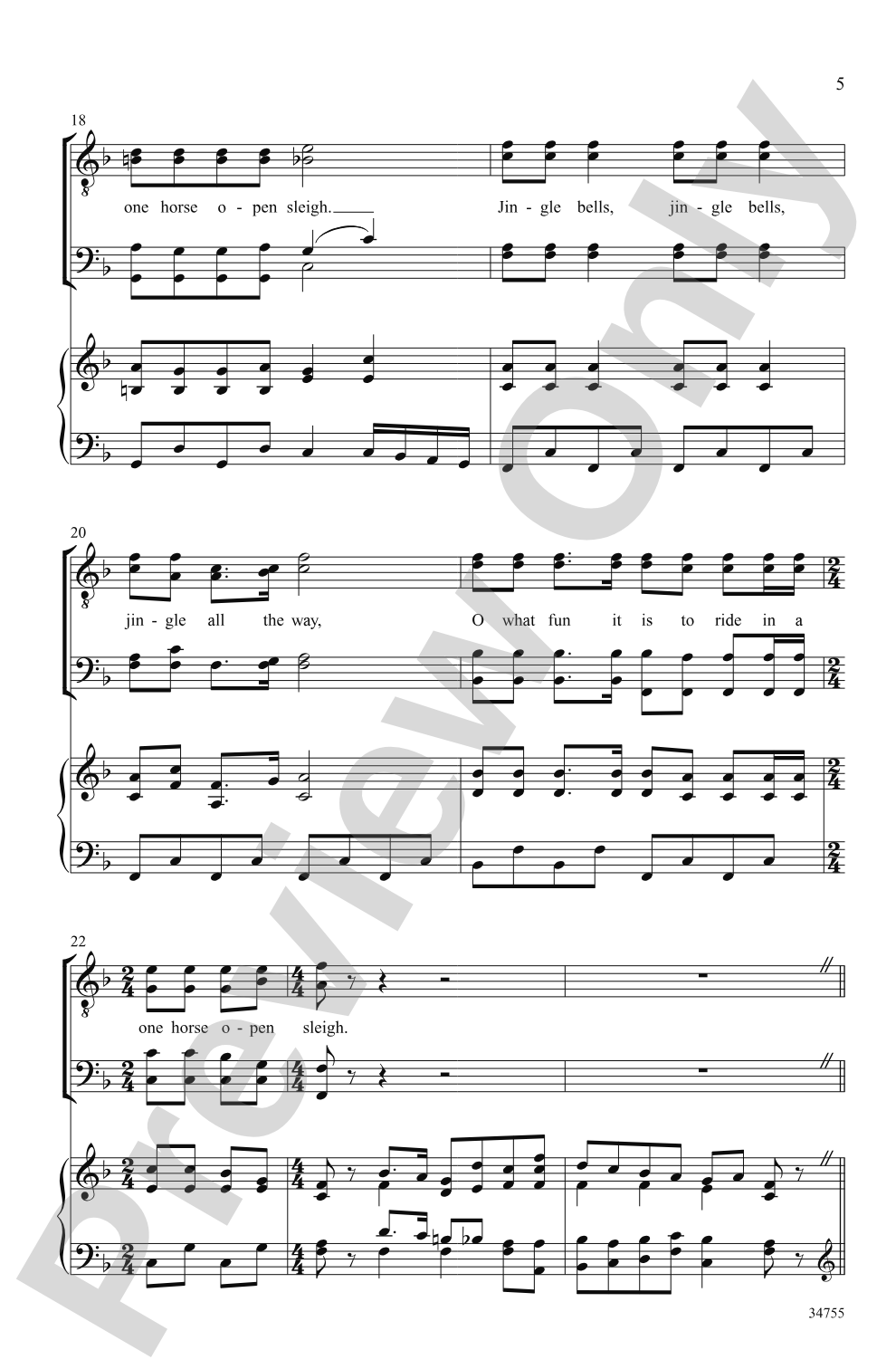 Nutcracker Jingles: TTBB Choral Octavo