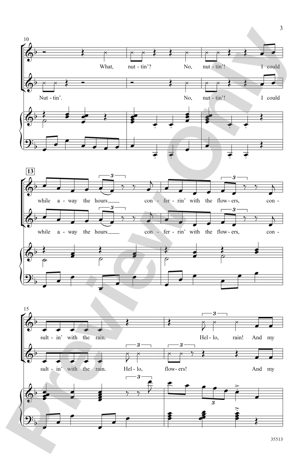 If I Only Had a Brain (from <i>The Wizard of Oz</i>): 2-Part Choral Octavo
