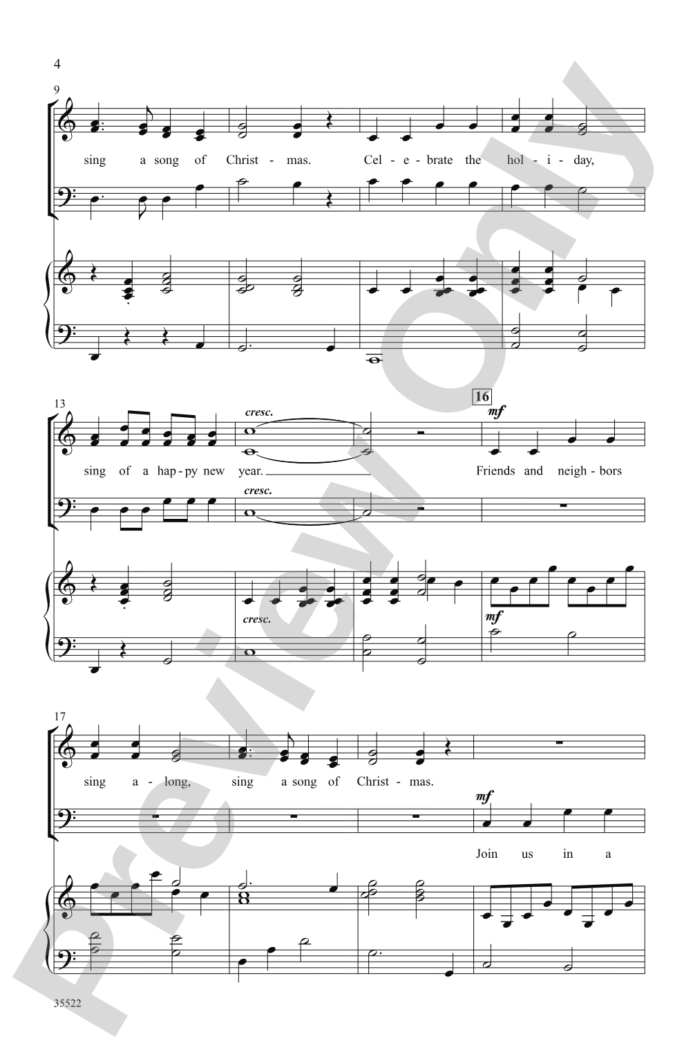 Carolers' Noel: SAB Choral Octavo