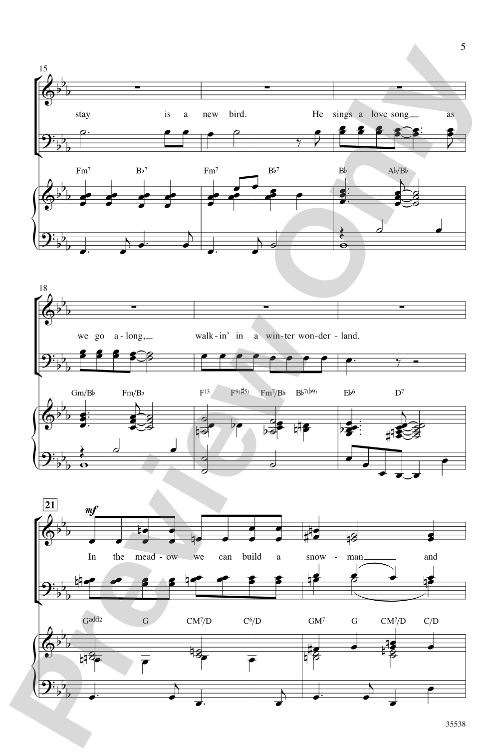A Swingin' Christmas: SATB Choral Octavo