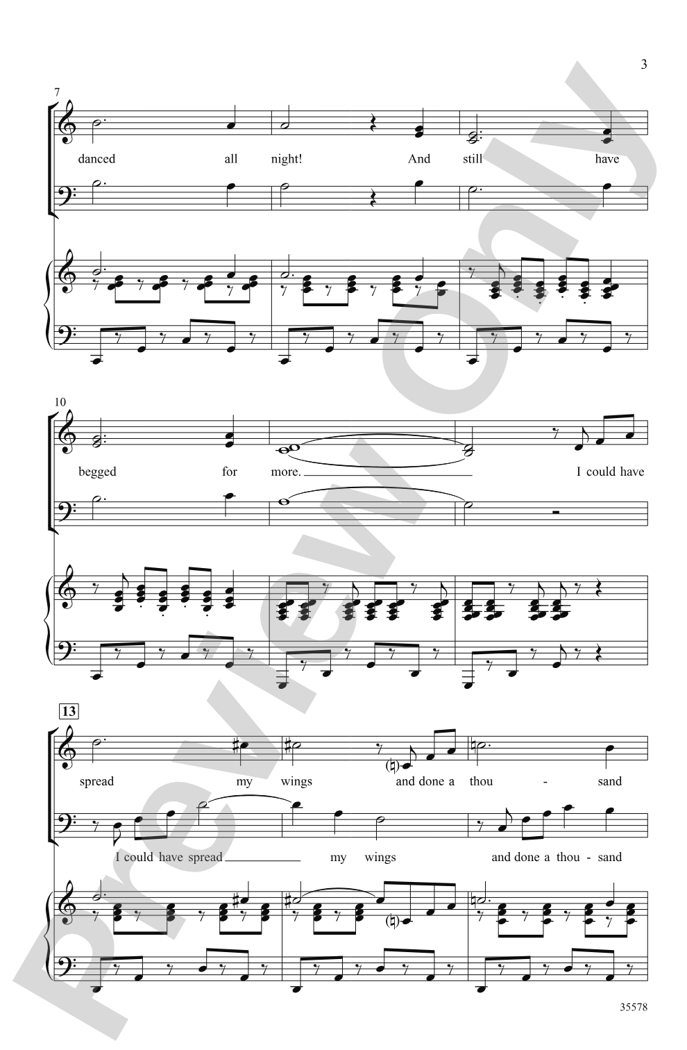 My Fair Lady: SSAB Choral Octavo