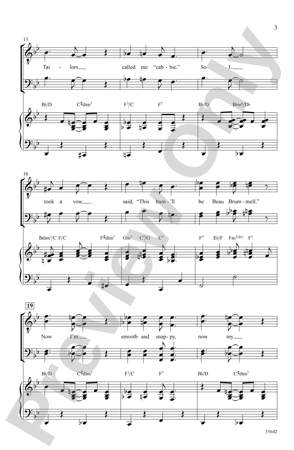 All I Need Is the Girl (from the musical <i>Gypsy</i>): TTBB Choral Octavo