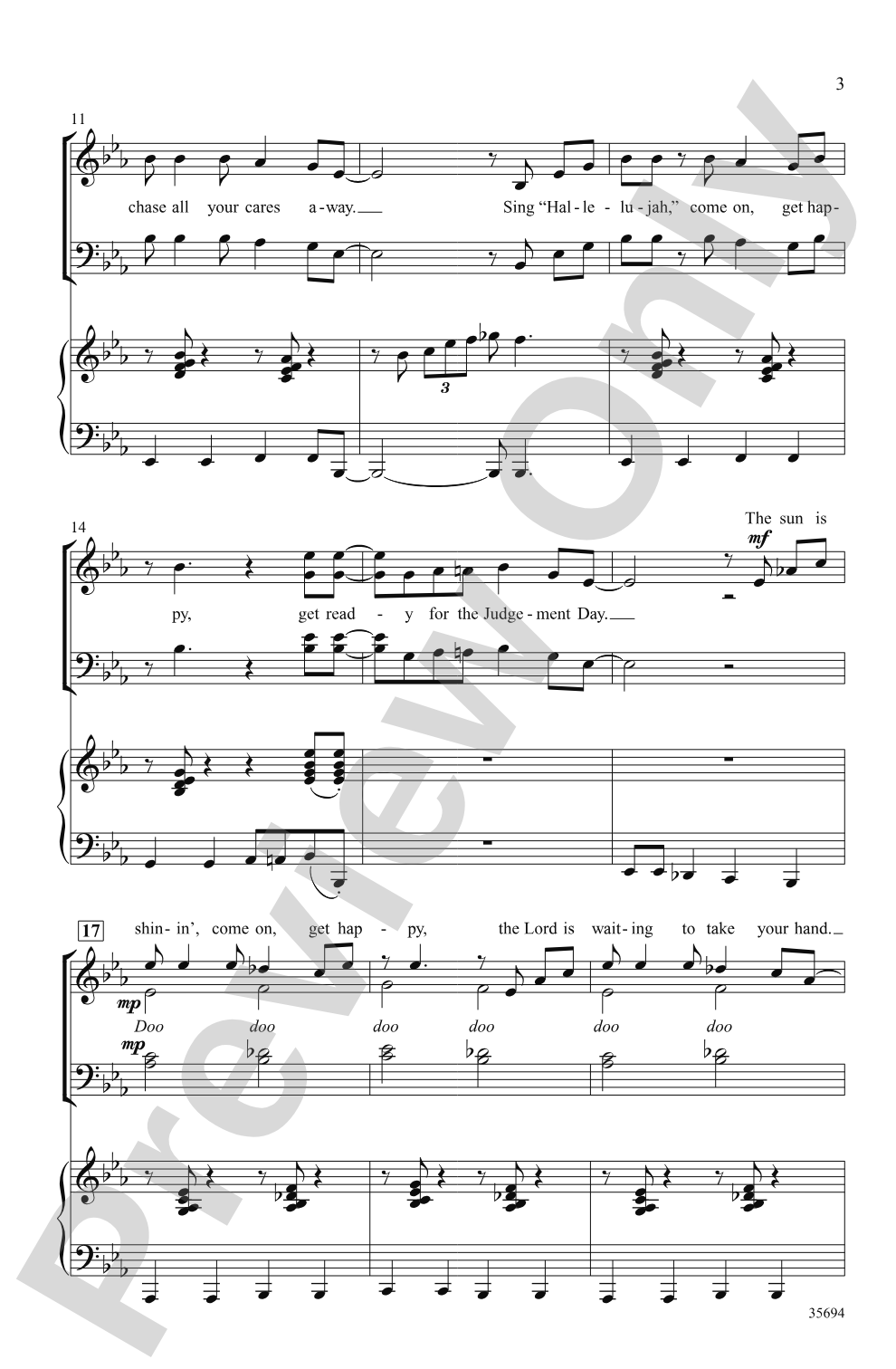 Get Happy: SATB Choral Octavo
