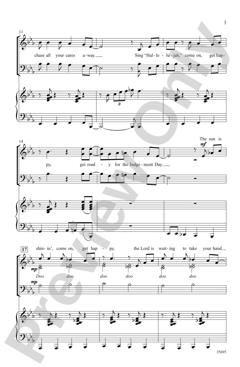 Get Happy: SSAB Choral Octavo