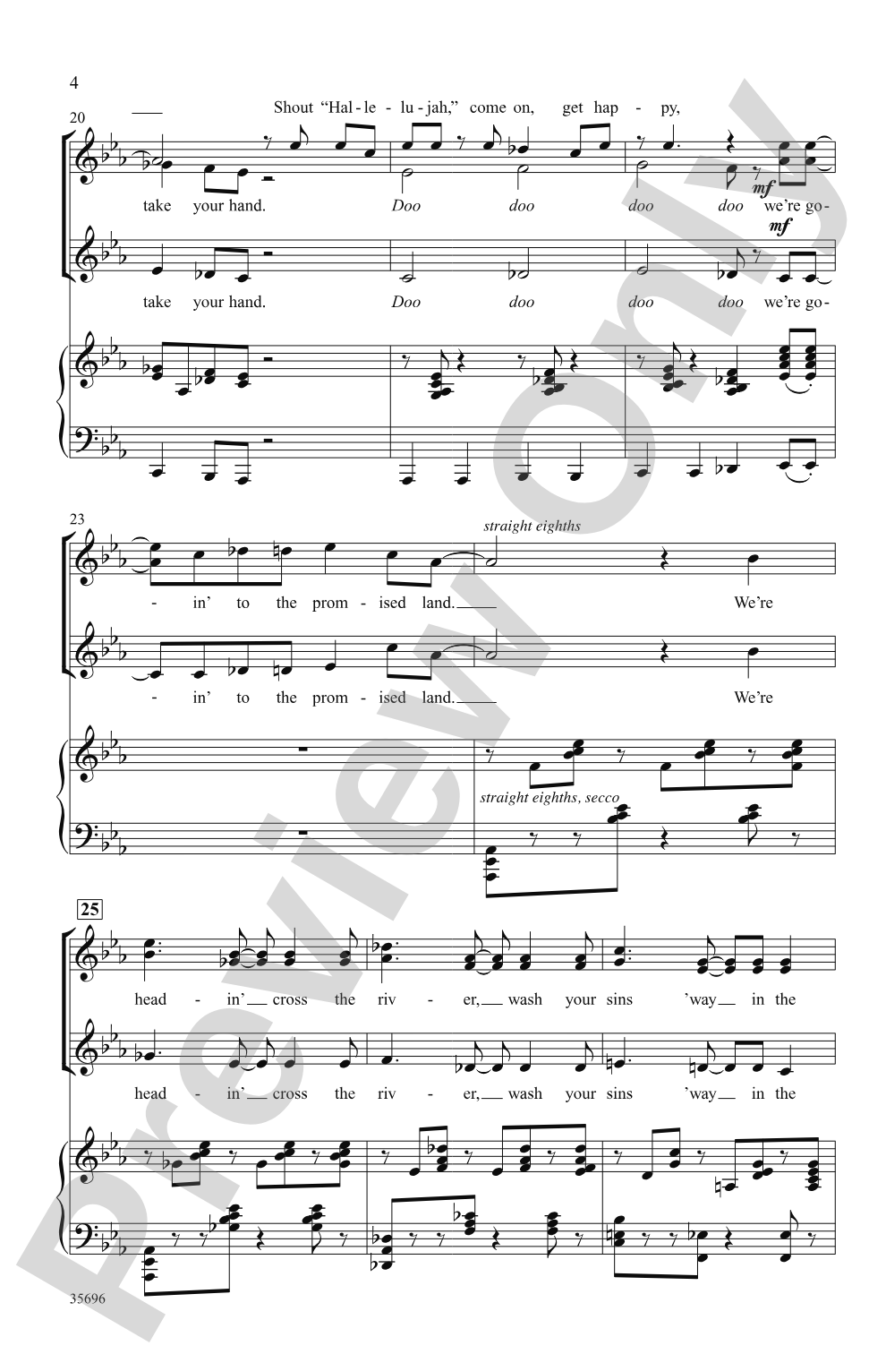 Get Happy: SSA Choral Octavo