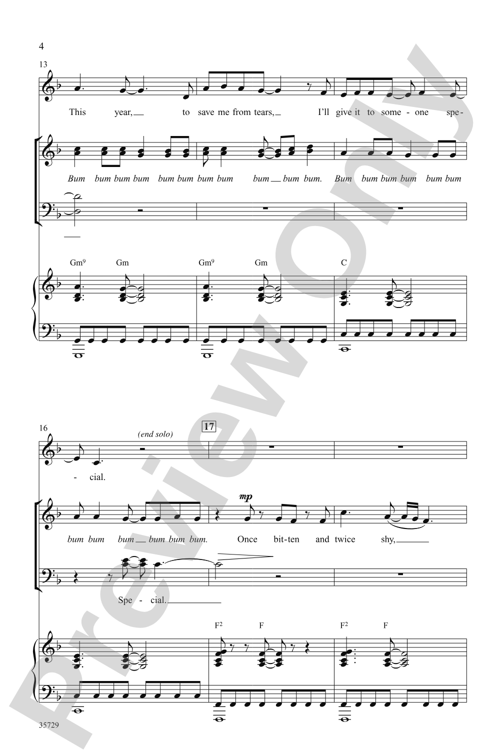 Last Christmas: SATB Choral Octavo