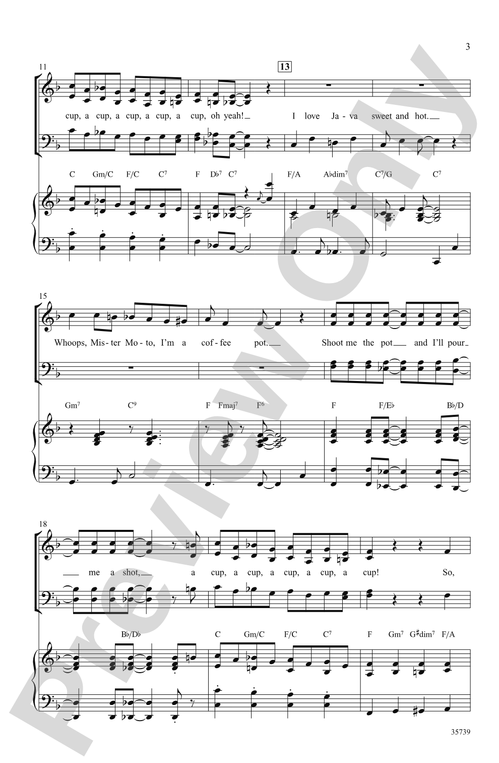 Java Jive: SATB Choral Octavo