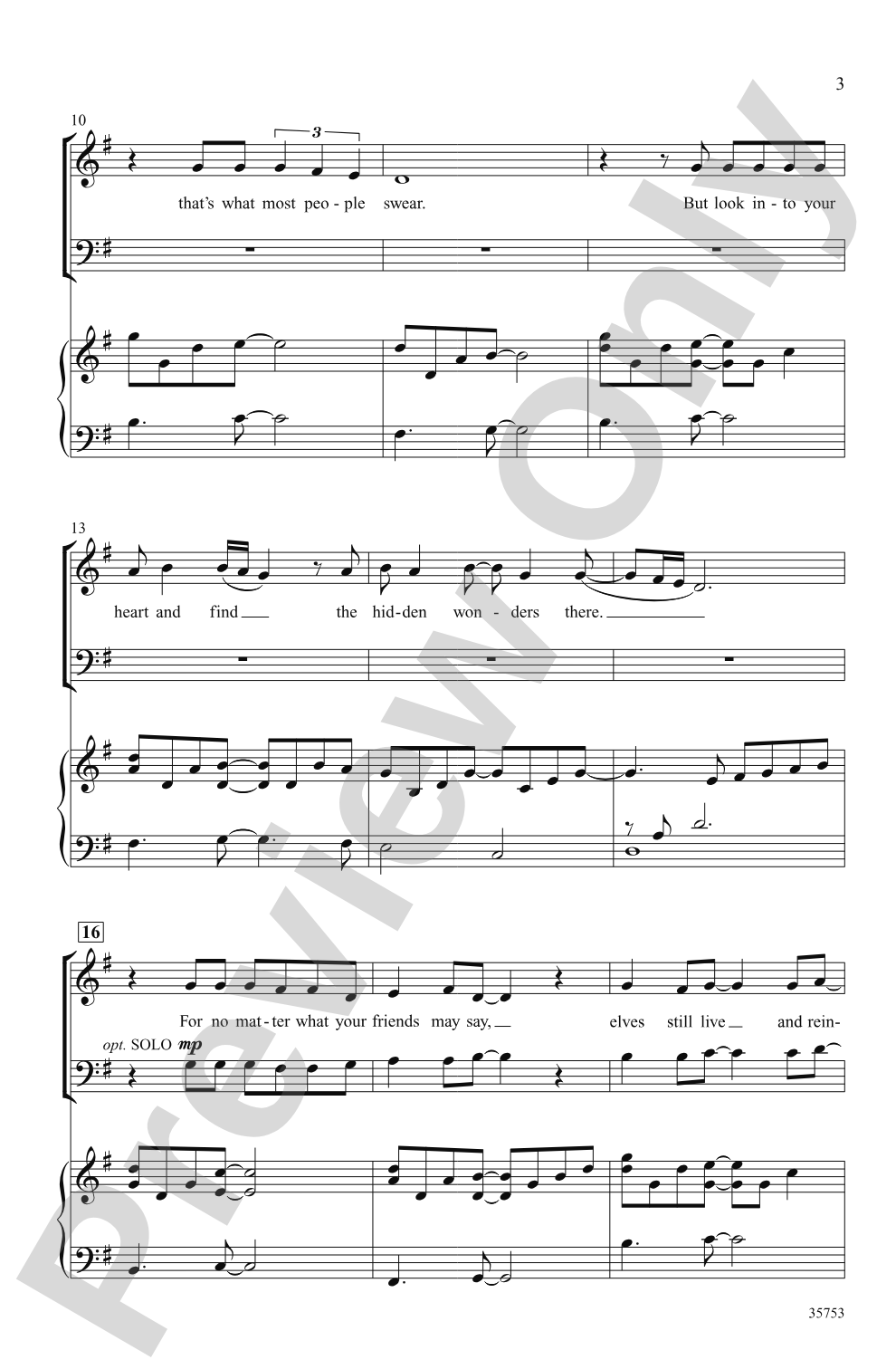 Yes, Virginia: SAB Choral Octavo