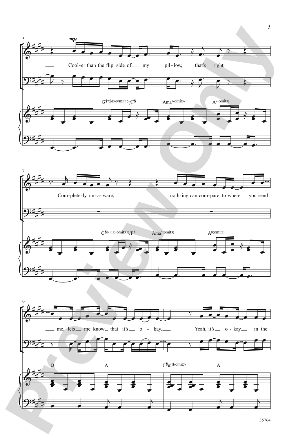 Smile: SAB Choral Octavo