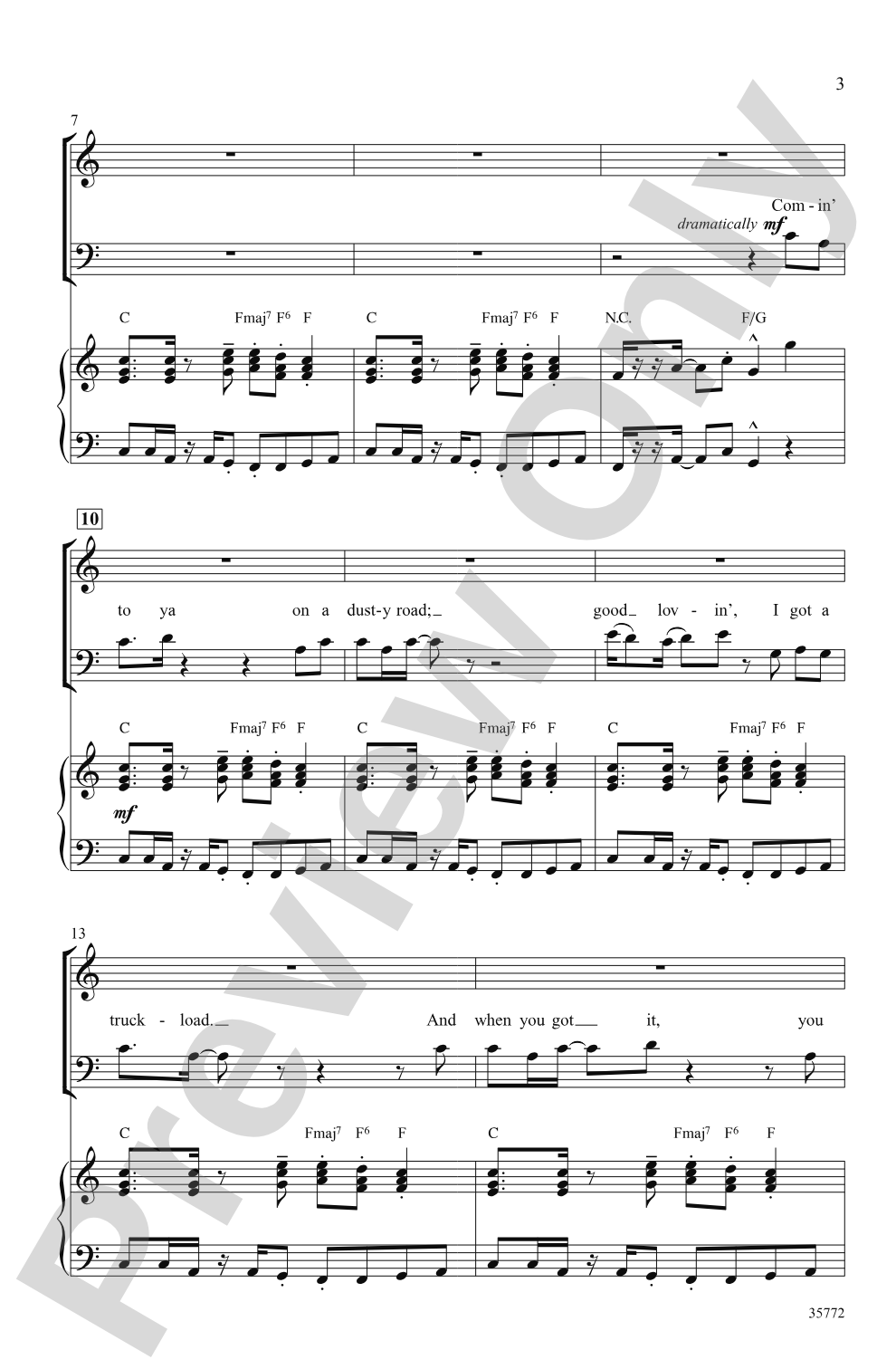 Soul Man: SAB Choral Octavo