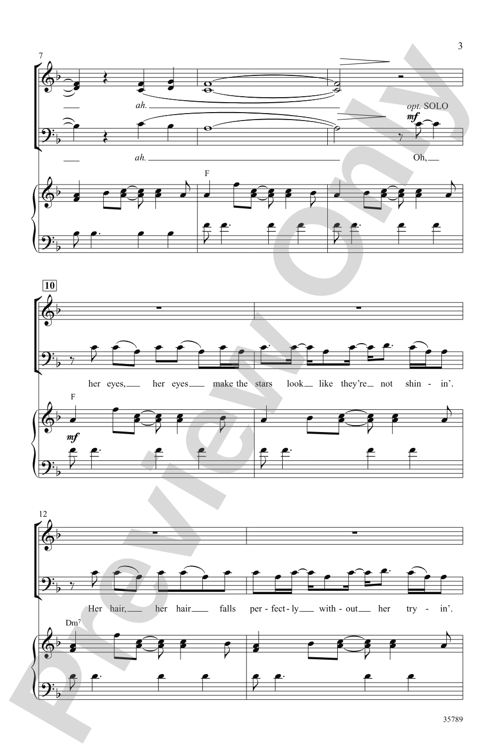 Just the Way You Are (Amazing): SATB Choral Octavo