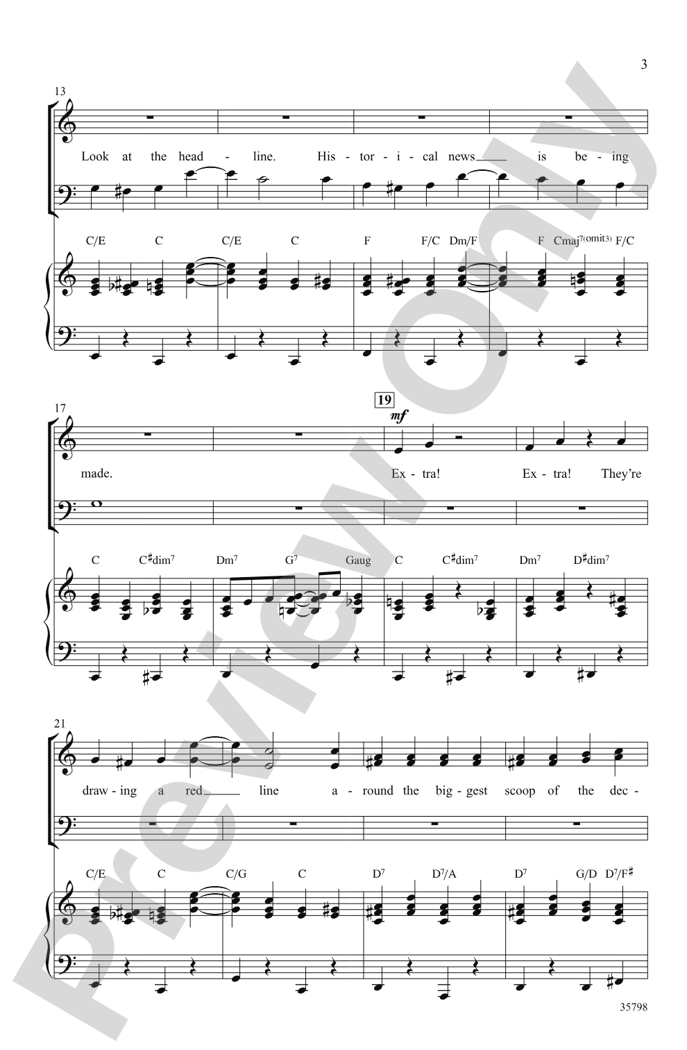 Let Me Entertain You (from <i>Gypsy</i>): SAB Choral Octavo