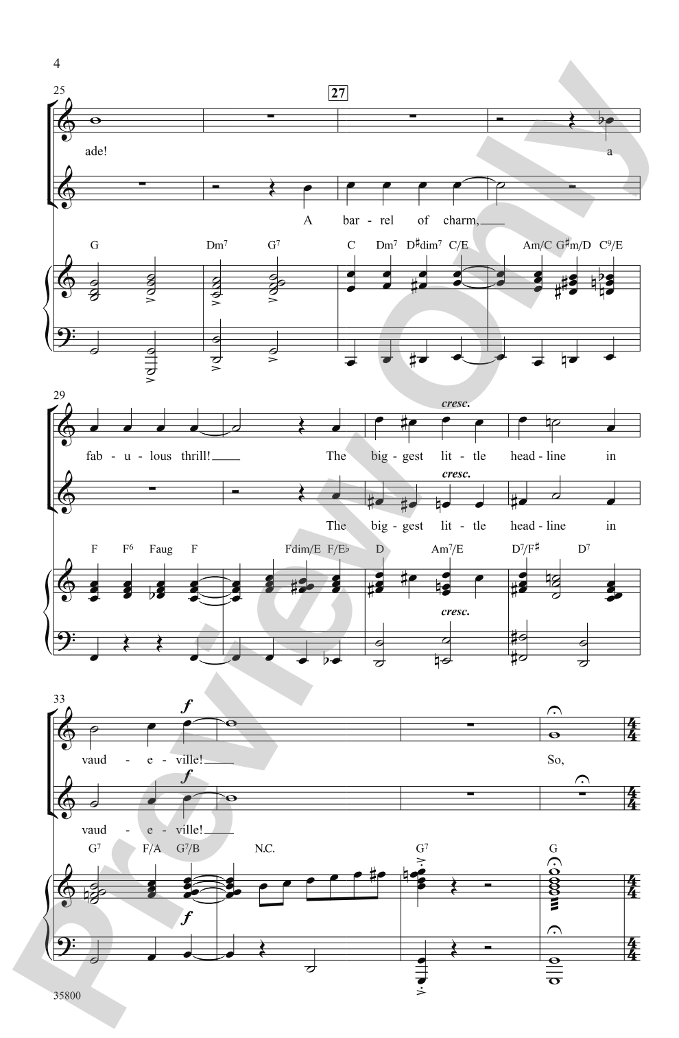 Let Me Entertain You (from <i>Gypsy</i>): 2-Part Choral Octavo