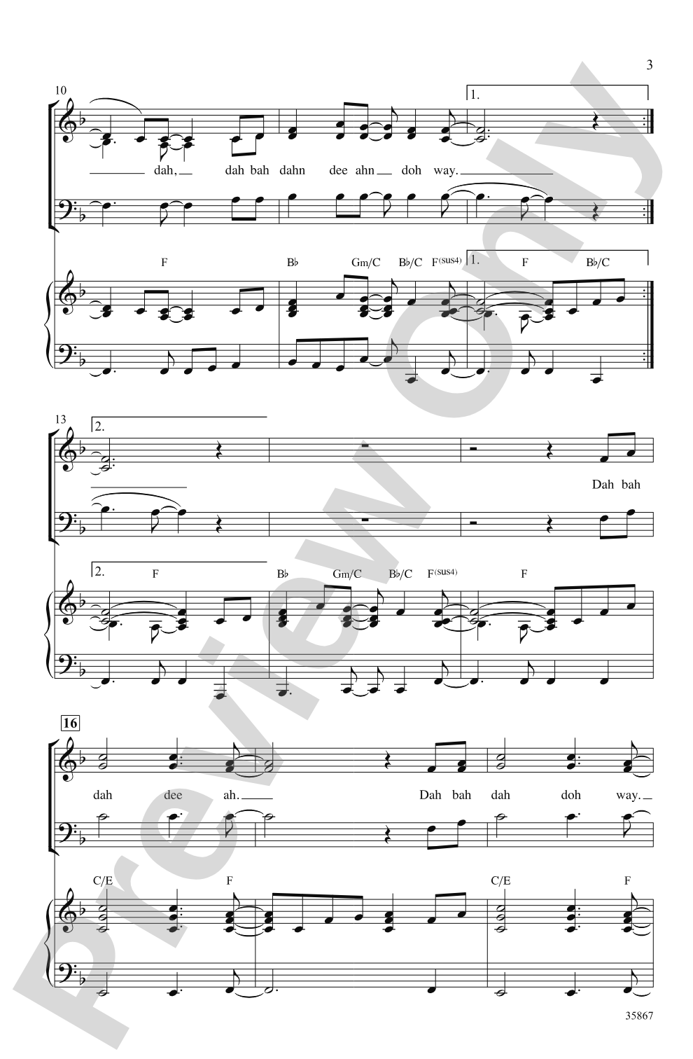 Rhythm Song: 3-Part Mixed Choral Octavo