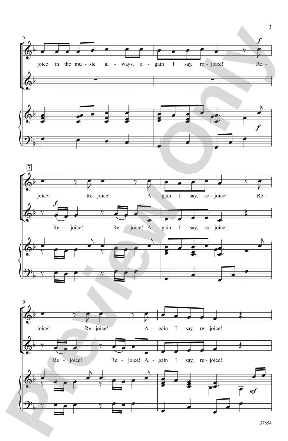 Rejoice in the Music: 2-Part Choral Octavo