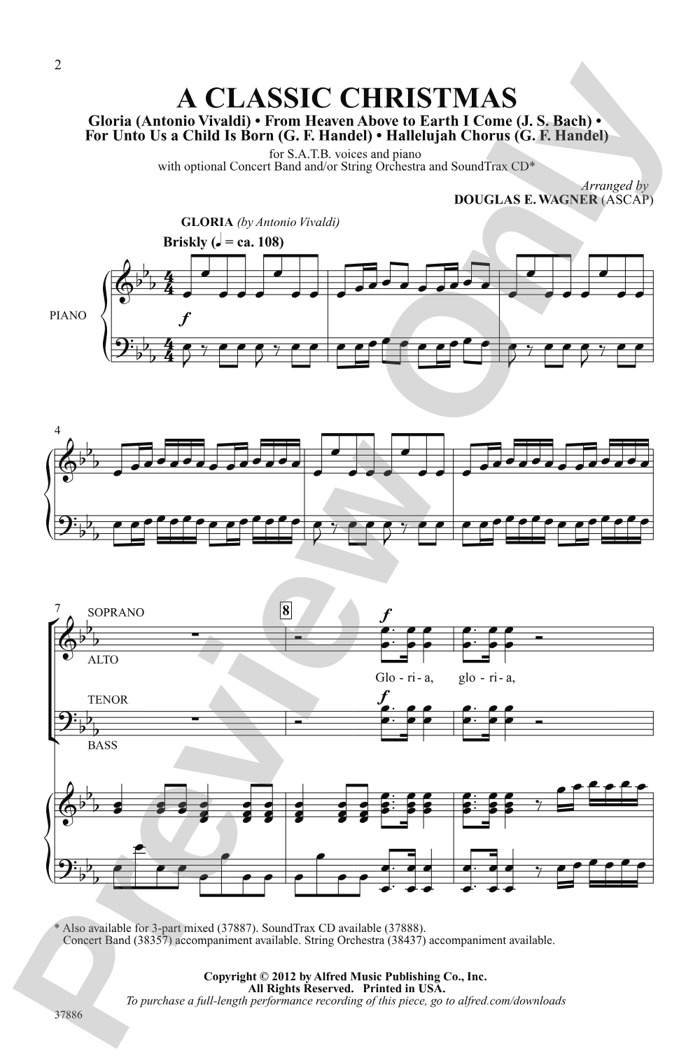 A Classic Christmas: SATB Choral Octavo