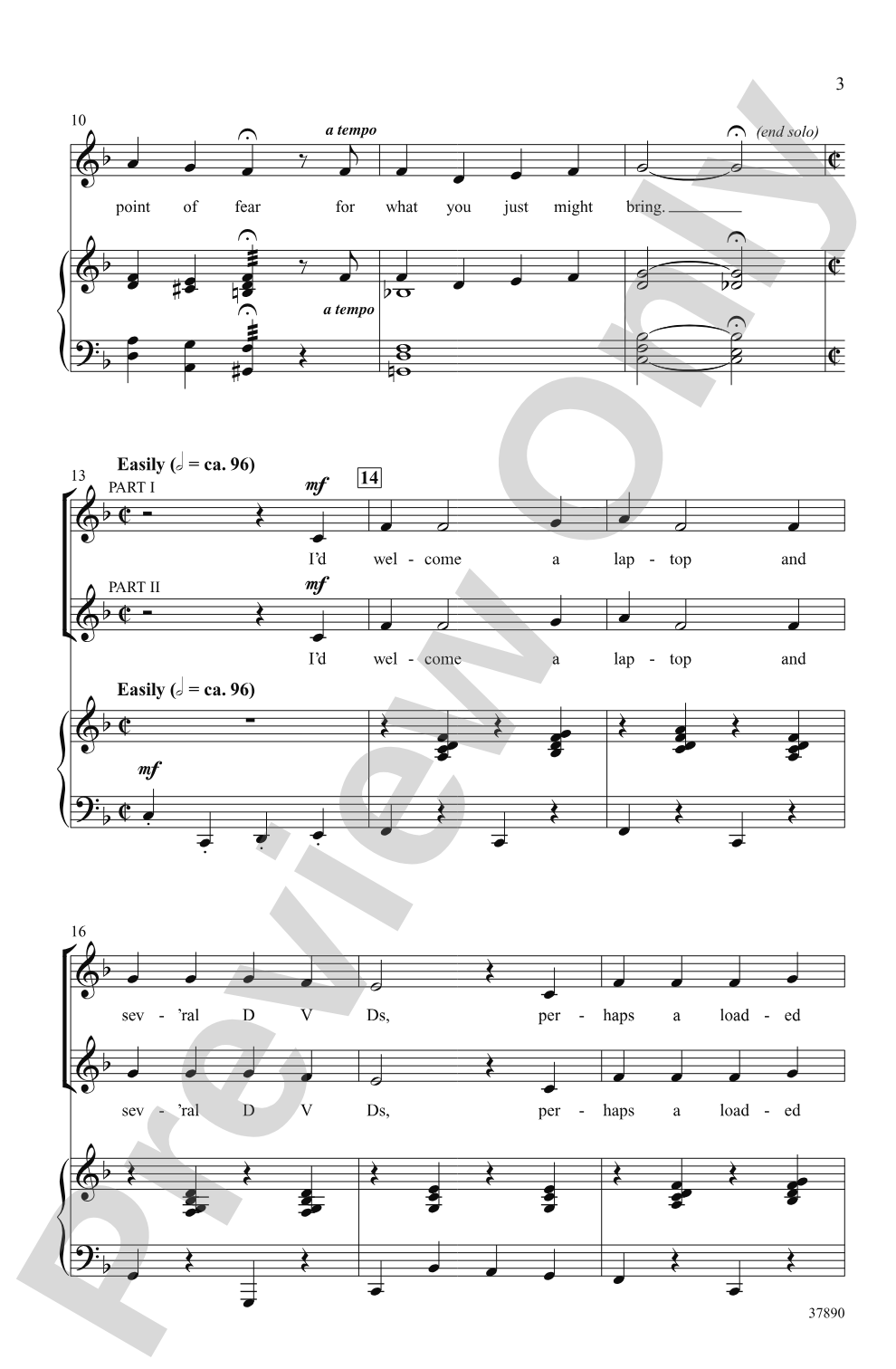 Not Another Fruitcake, Please!: 2-Part Choral Octavo