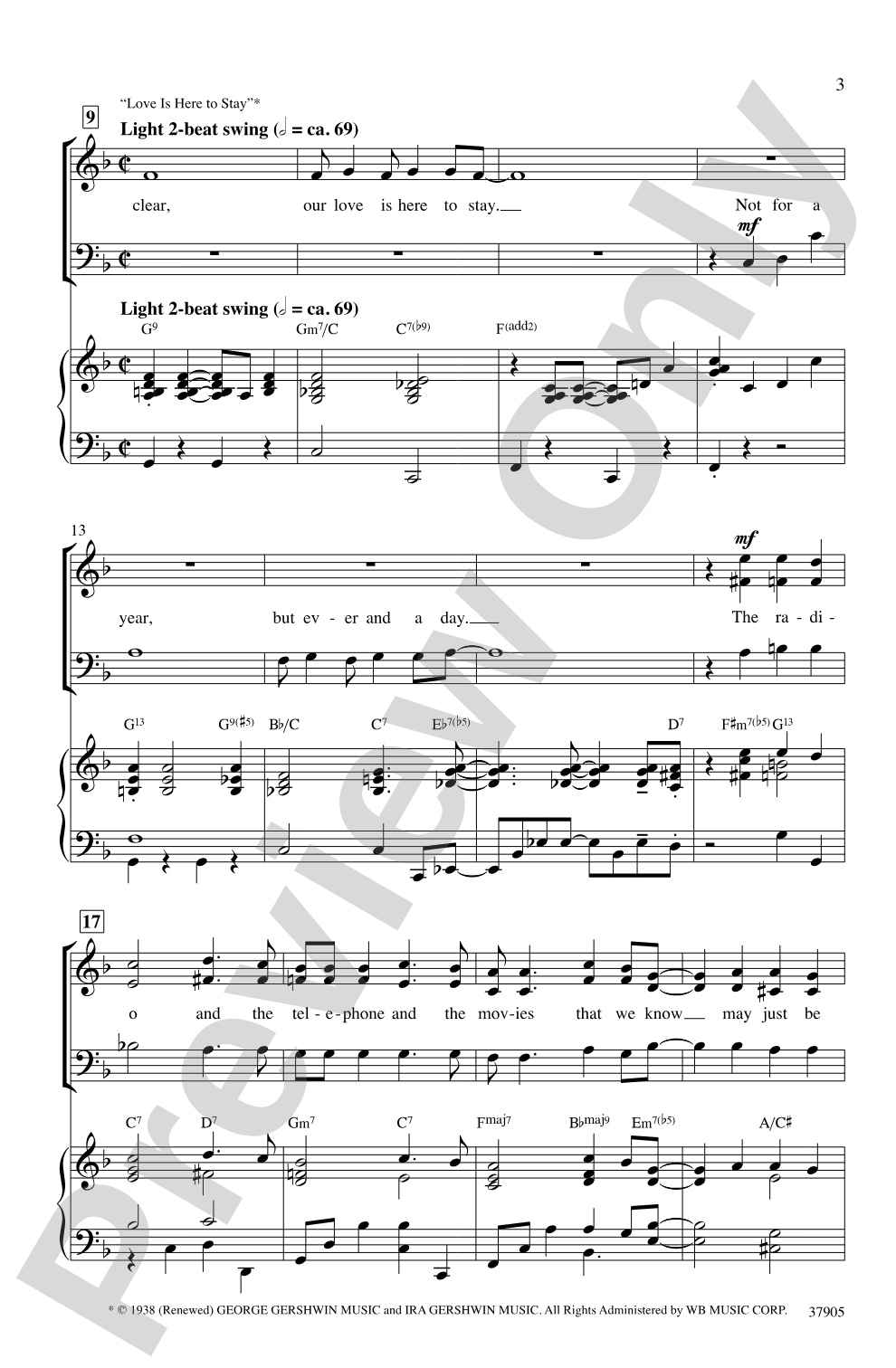 Who Could Ask for Anything More?: SAB Choral Octavo