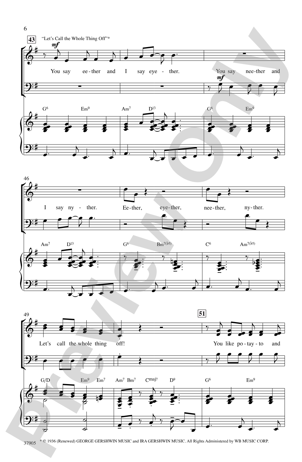 Who Could Ask for Anything More?: SAB Choral Octavo