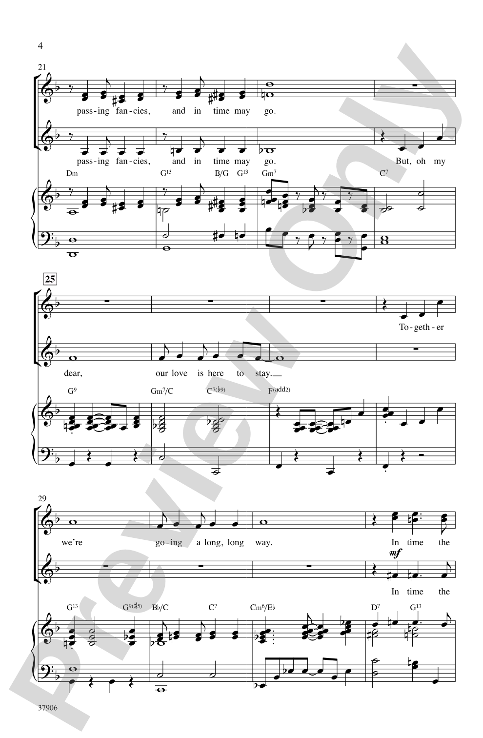 Who Could Ask for Anything More?: SSA Choral Octavo