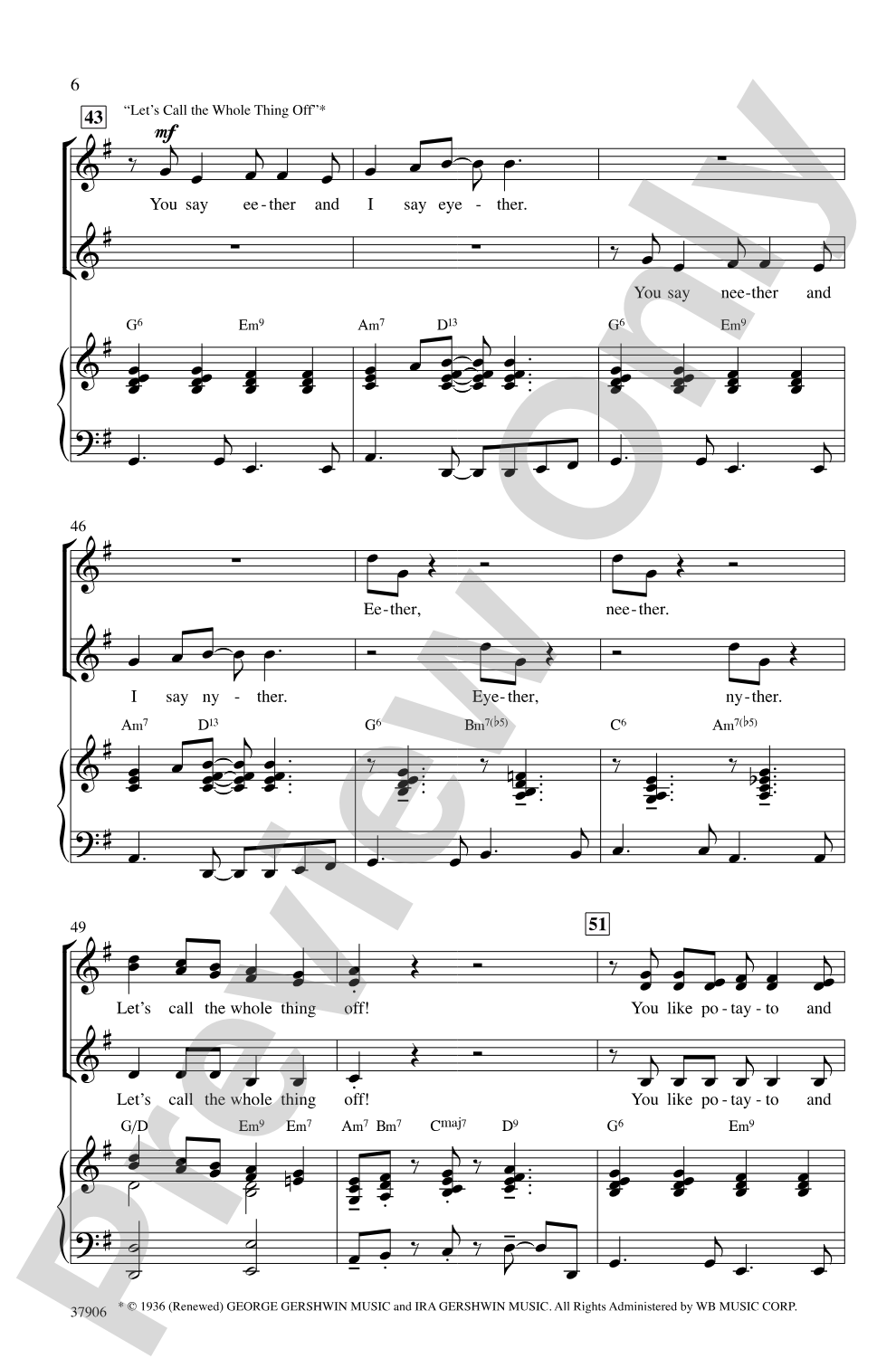 Who Could Ask for Anything More?: SSA Choral Octavo