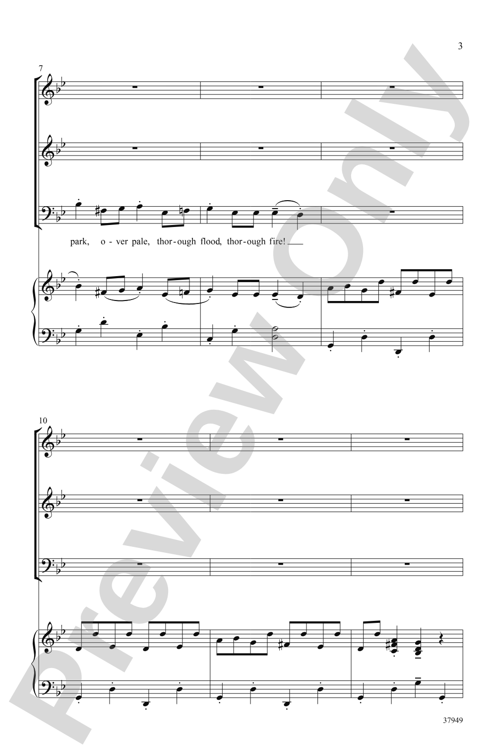 Over Hill, Over Dale: SAB Choral Octavo