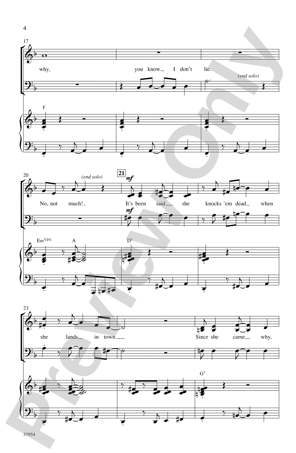 Sweet Georgia Brown: SAB Choral Octavo