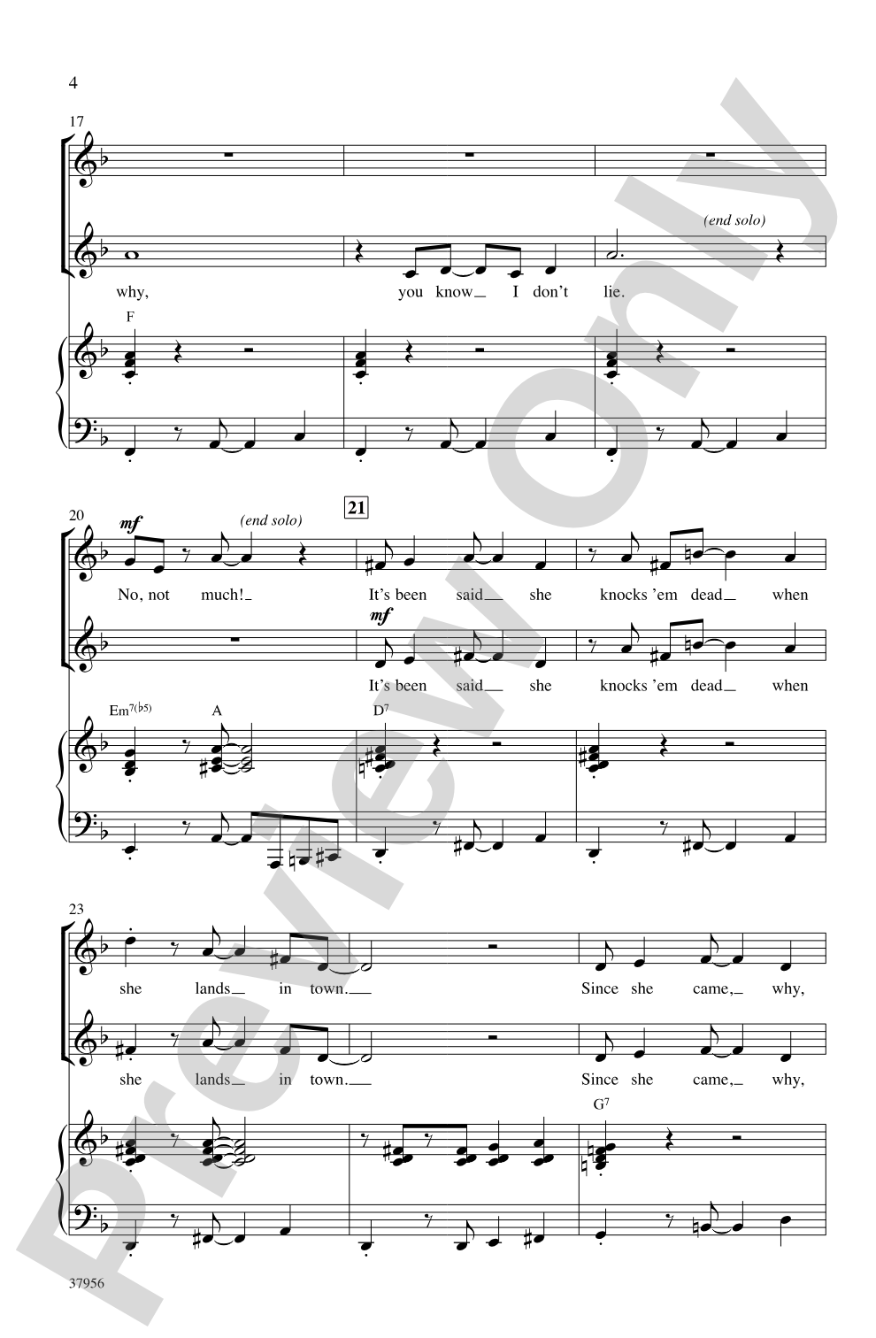 Sweet Georgia Brown: 2-Part Choral Octavo