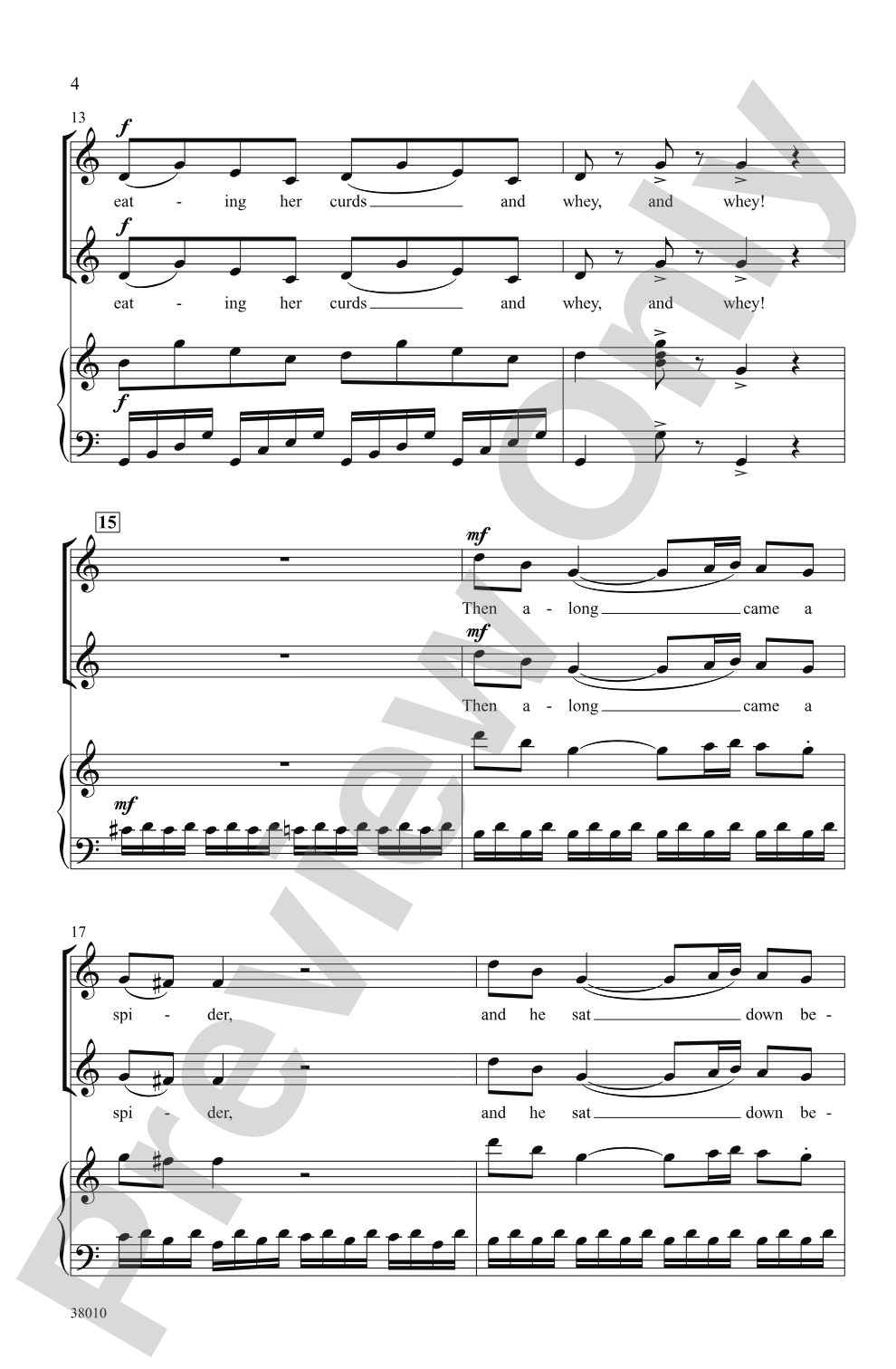 A Pocketful of Rhymes: 2-Part Choral Octavo