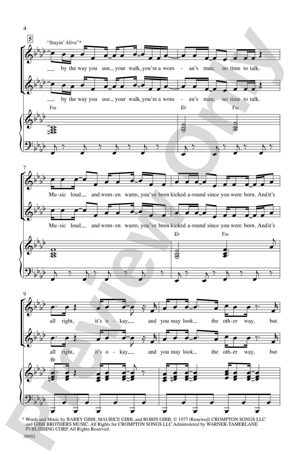 Disco Fever: 2-Part Choral Octavo