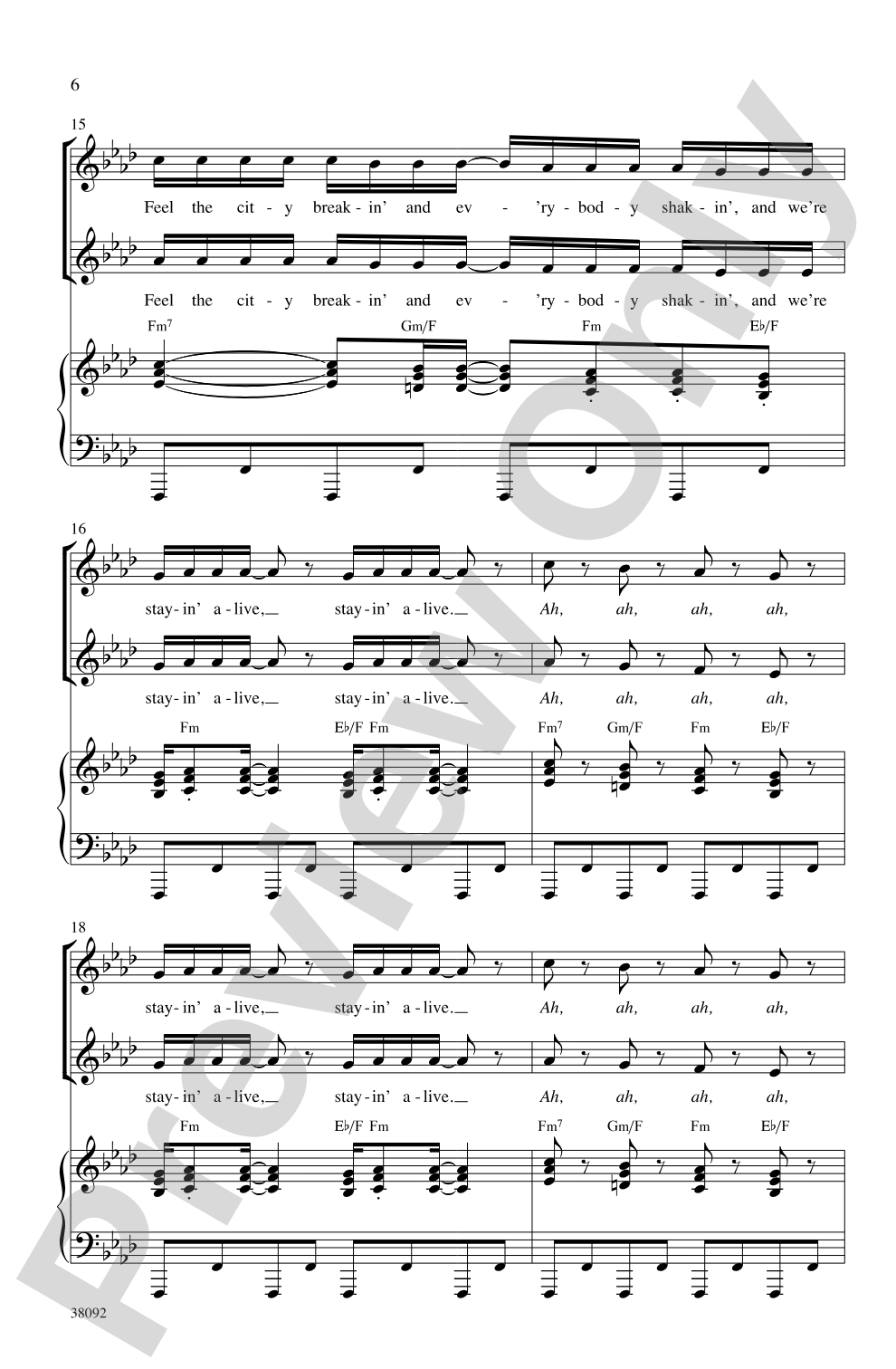 Disco Fever: 2-Part Choral Octavo