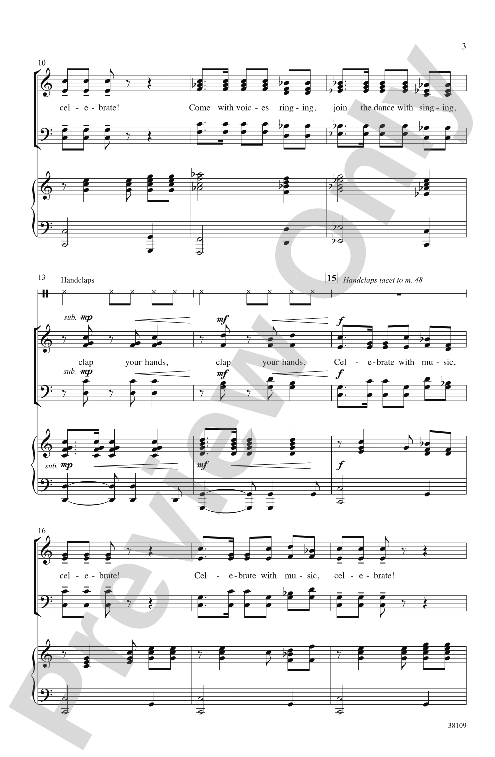 Celebrate with Music!: SATB Choral Octavo